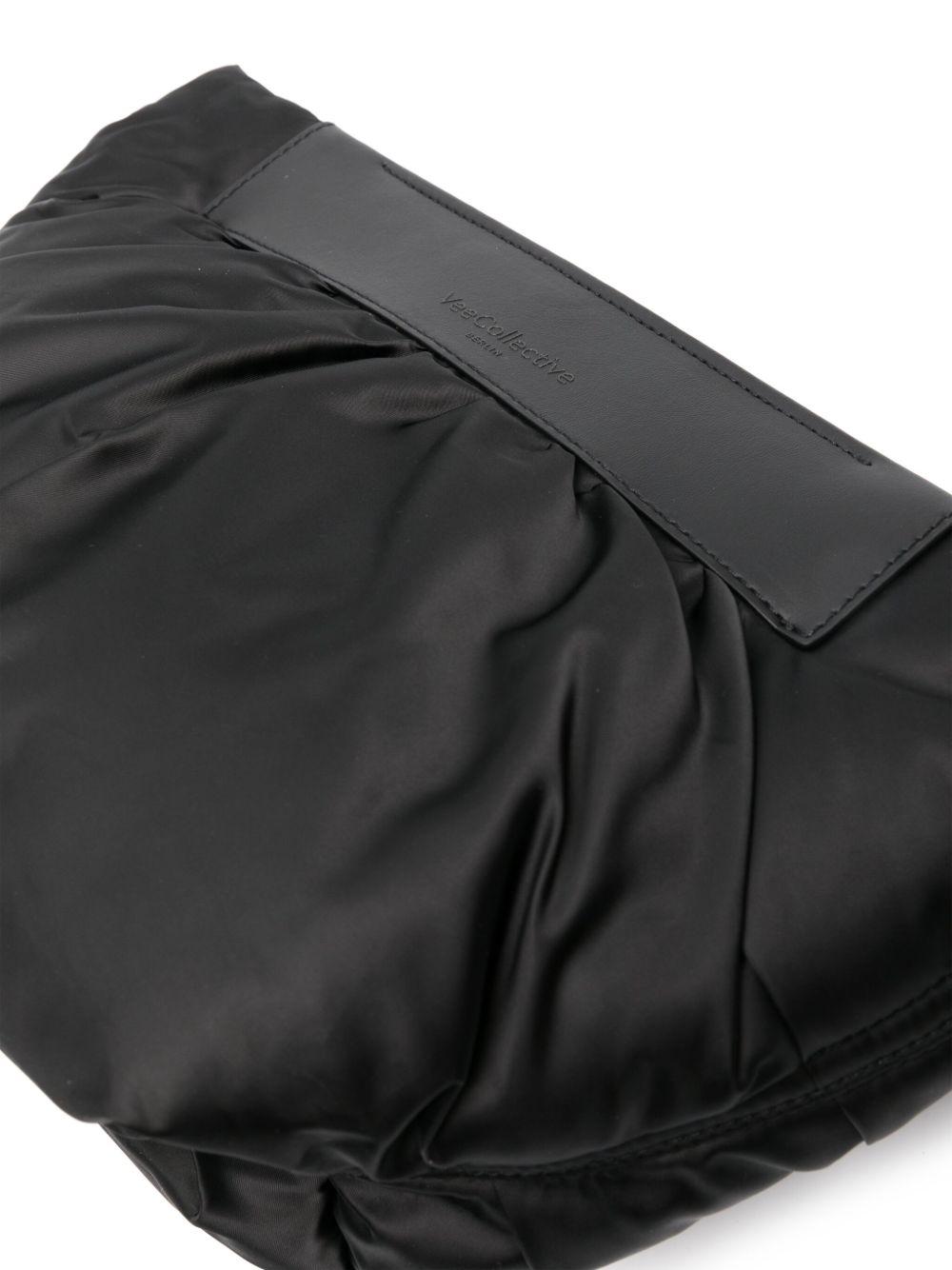 VEE COLLECTIVE Borsa a spalla nera con logo 