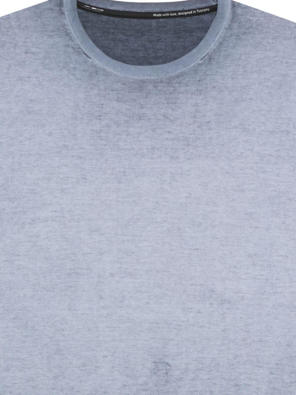 RRD ROBERTO RICCI DESIGNS Maglione girocollo blu slavato 