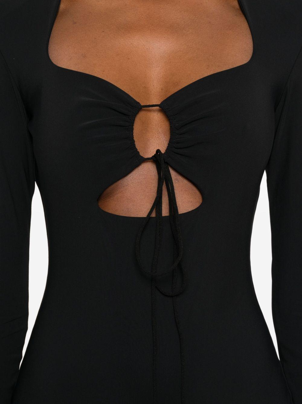 AMAZUIN Abito corto 'Nil Deep Black' 