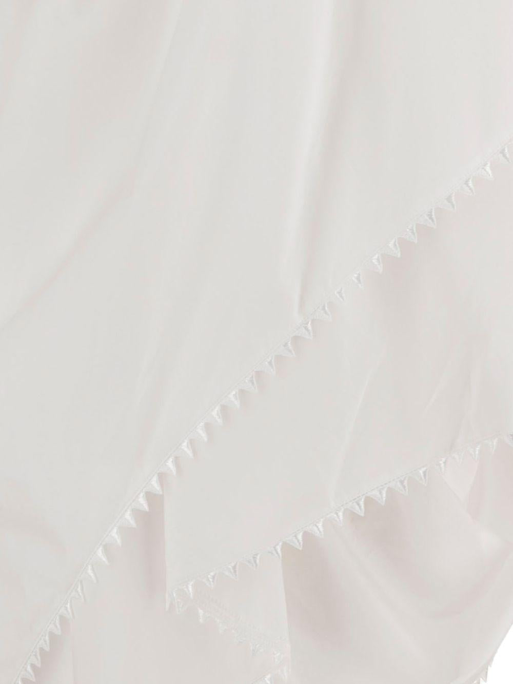 JACQUEMUS Abito corto in cotone a strati di Jacquemus 