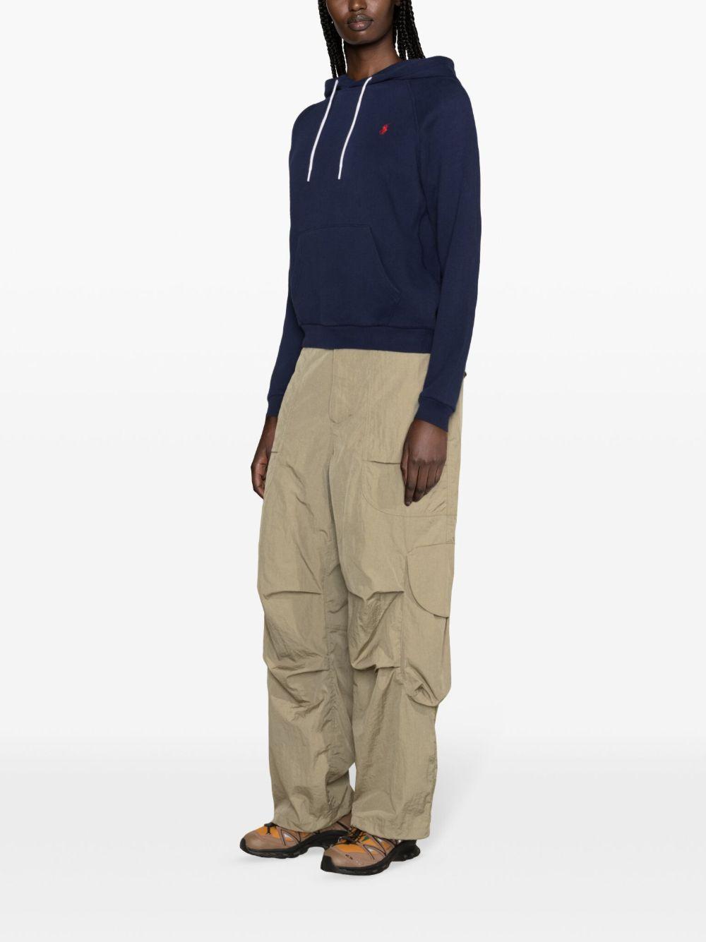 POLO RALPH LAUREN Felpa con cappuccio e logo 