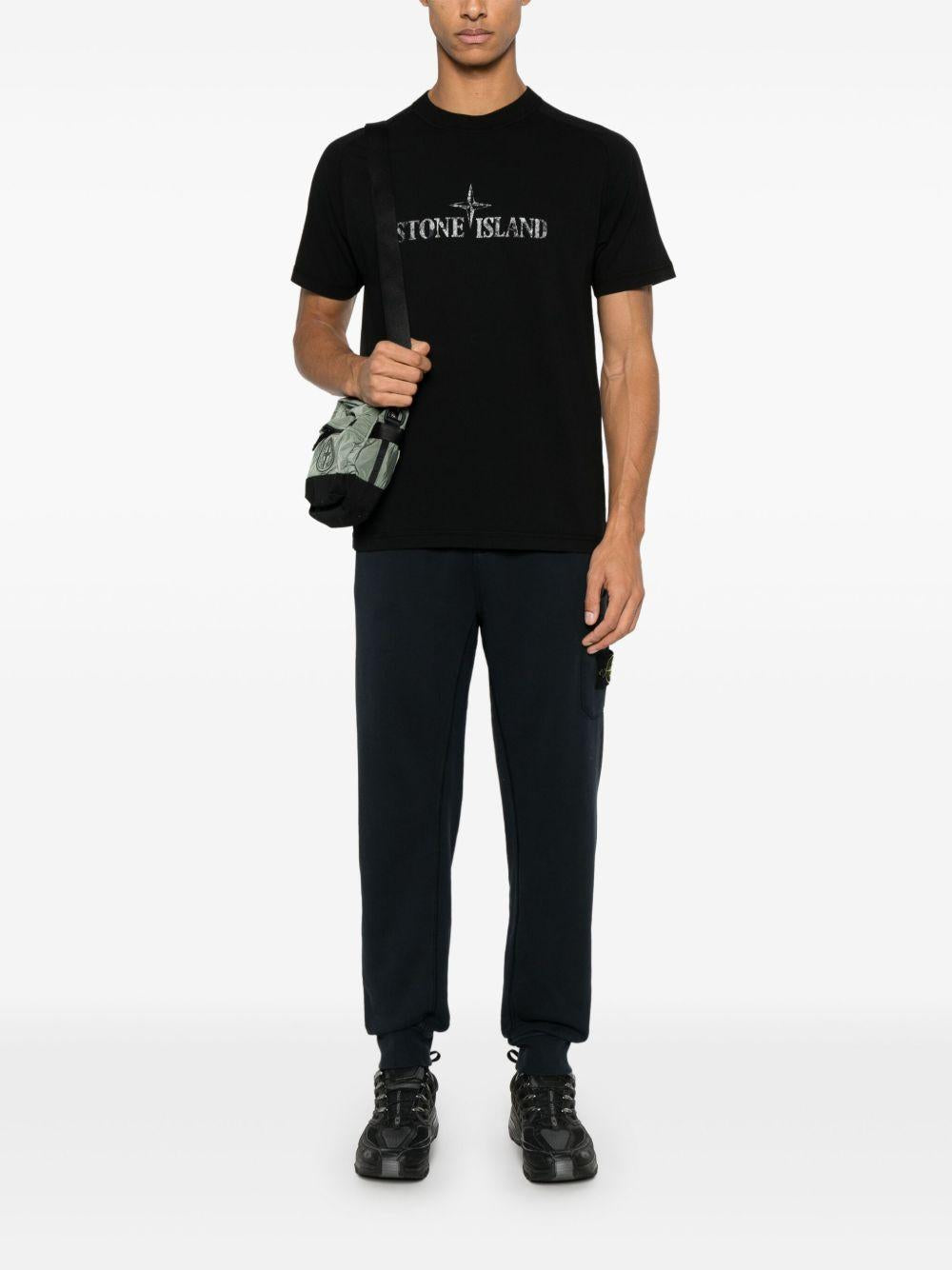 STONE ISLAND Pantaloni sportivi con coulisse in vita 