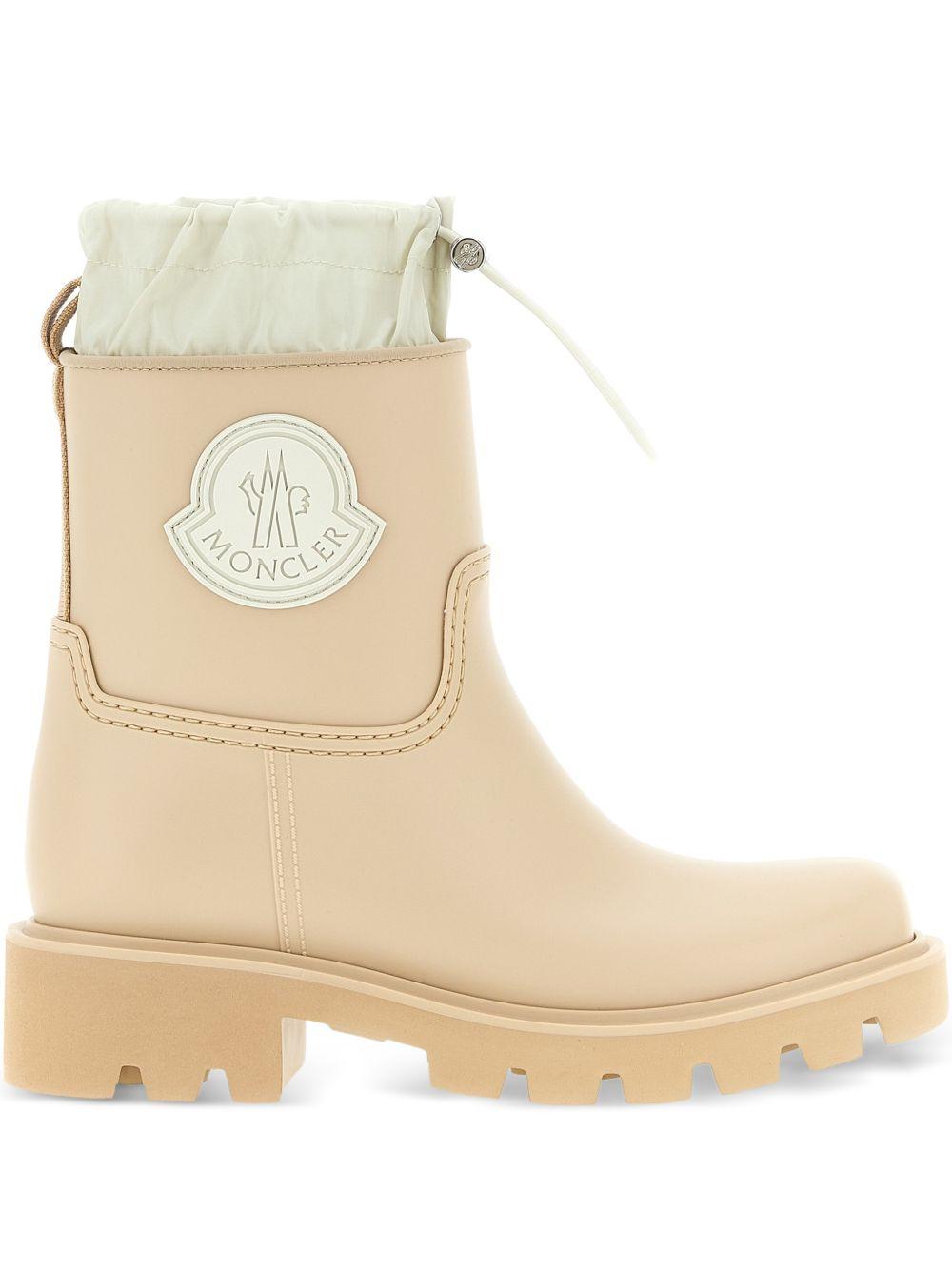 MONCLER Stivali da pioggia Kickstream beig 