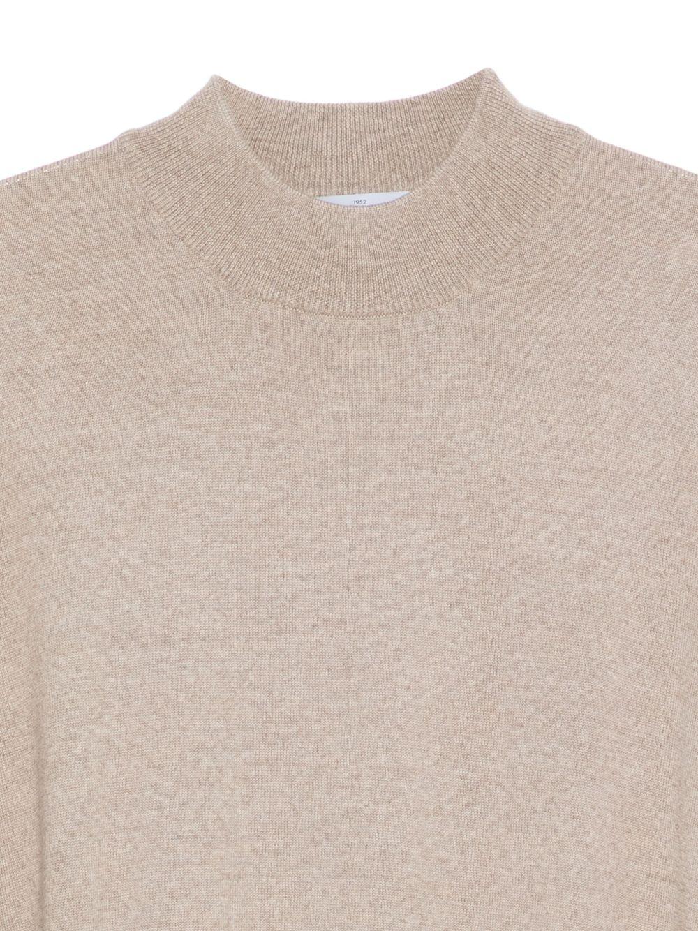 GRAN SASSO Maglia in morbida lana vergine beige 