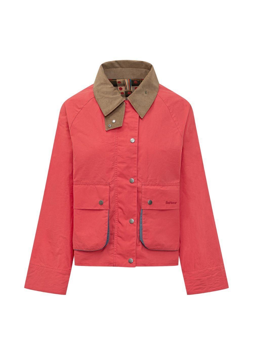 BARBOUR Giacca Spey rossa Barbour x Paul Smith 