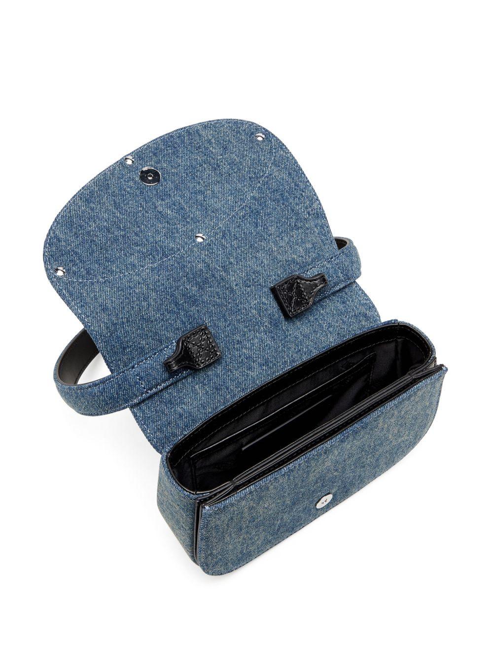 DIESEL Borsa 1DR in tessuto denim 