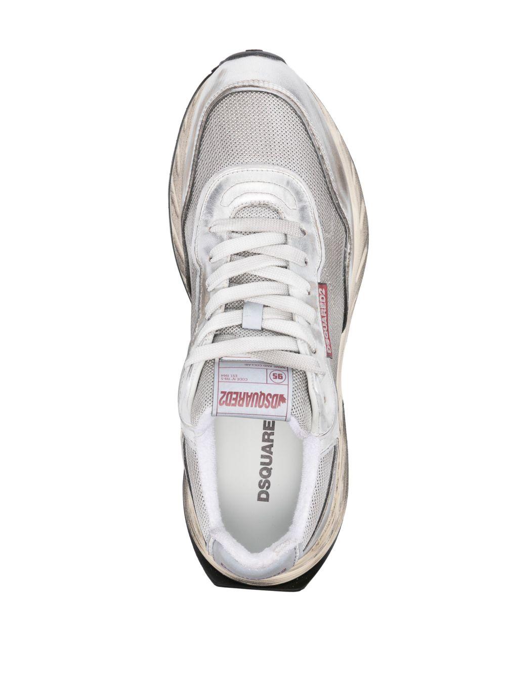 DSQUARED2 Sneakers 'Sprinter' color argento 
