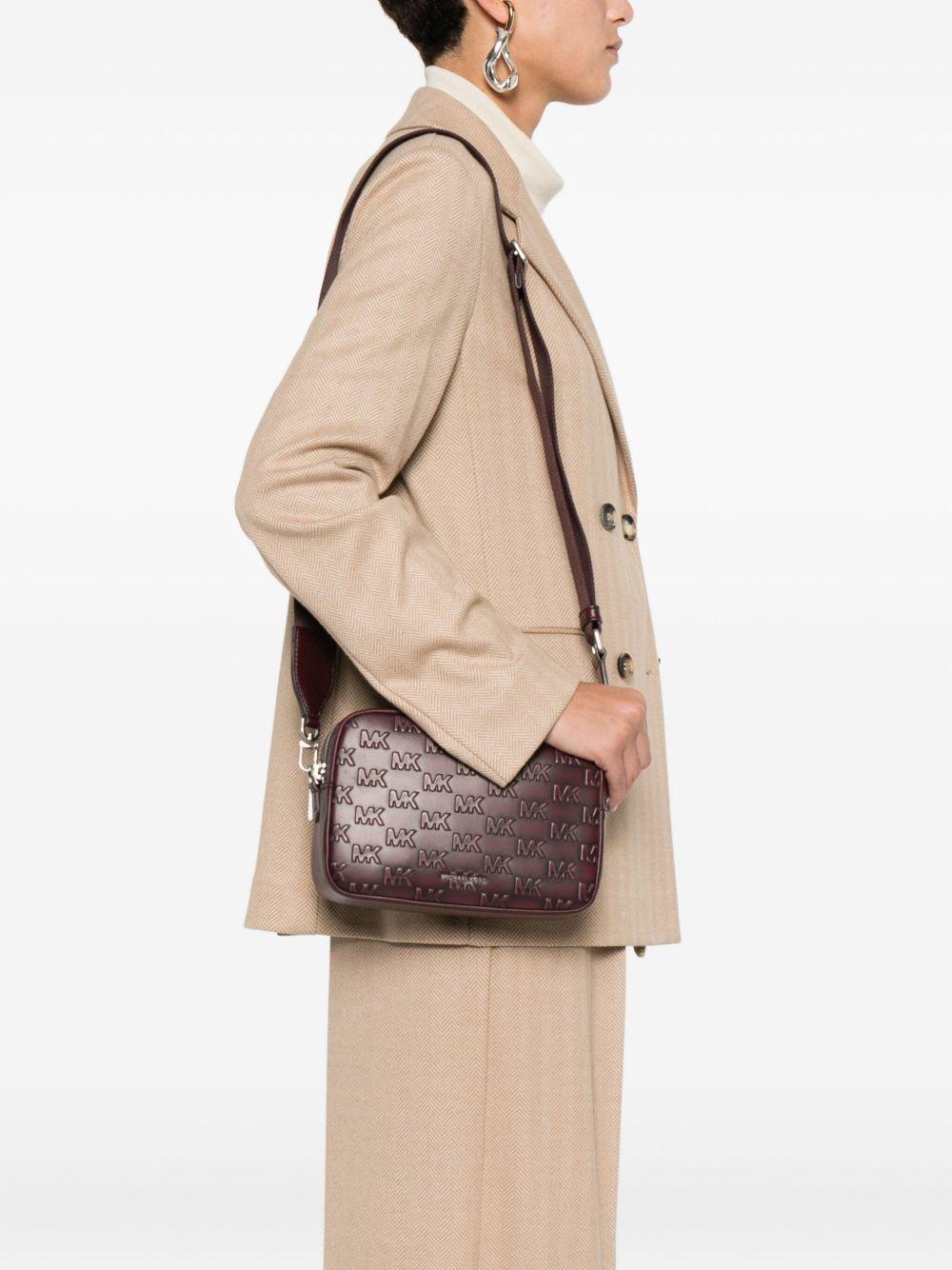 MICHAEL KORS Borsa a spalla con catena e logo 