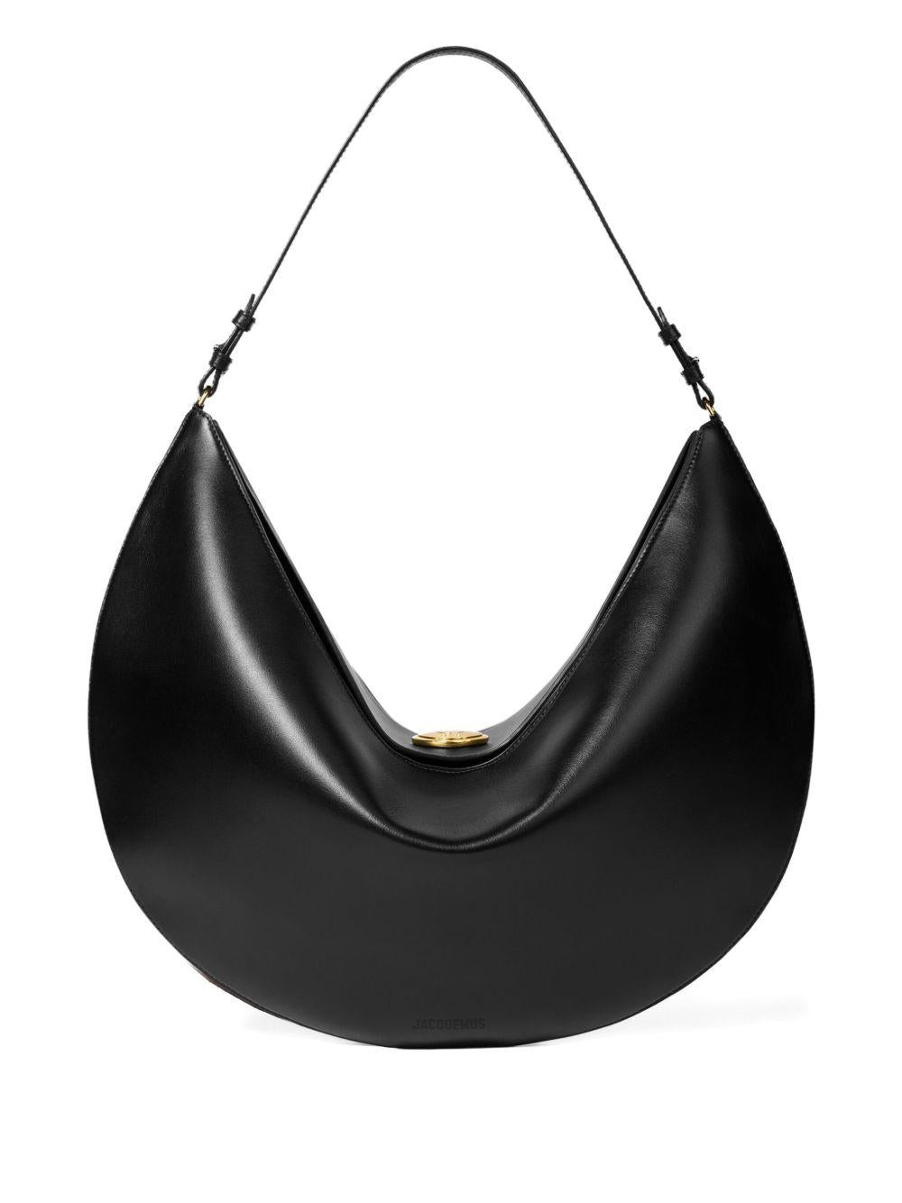 JACQUEMUS Borsa 'Crescent' in pelle 