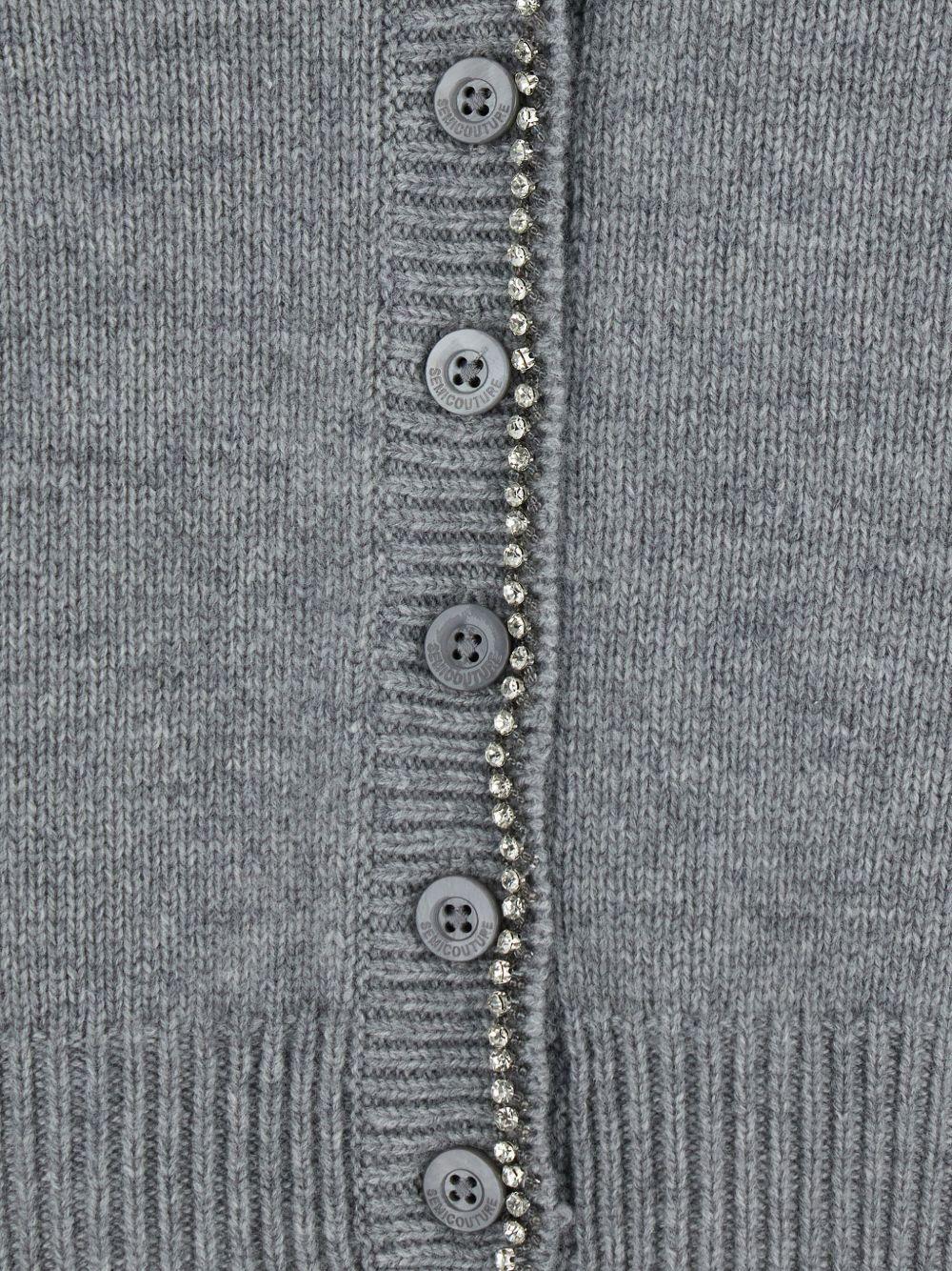 SEMICOUTURE Cardigan in maglia 'Clarinda' 