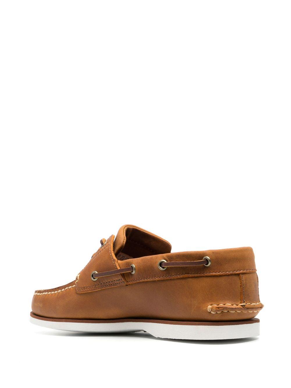 TIMBERLAND Mocassini da barca color cammello 