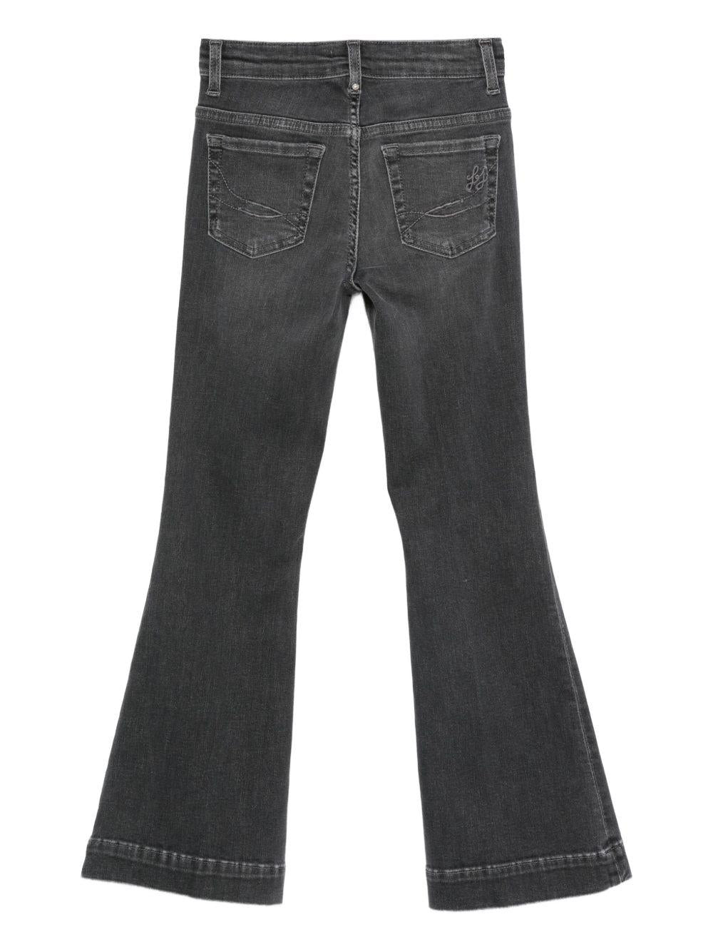 LIUJO Jeans neri svasati 