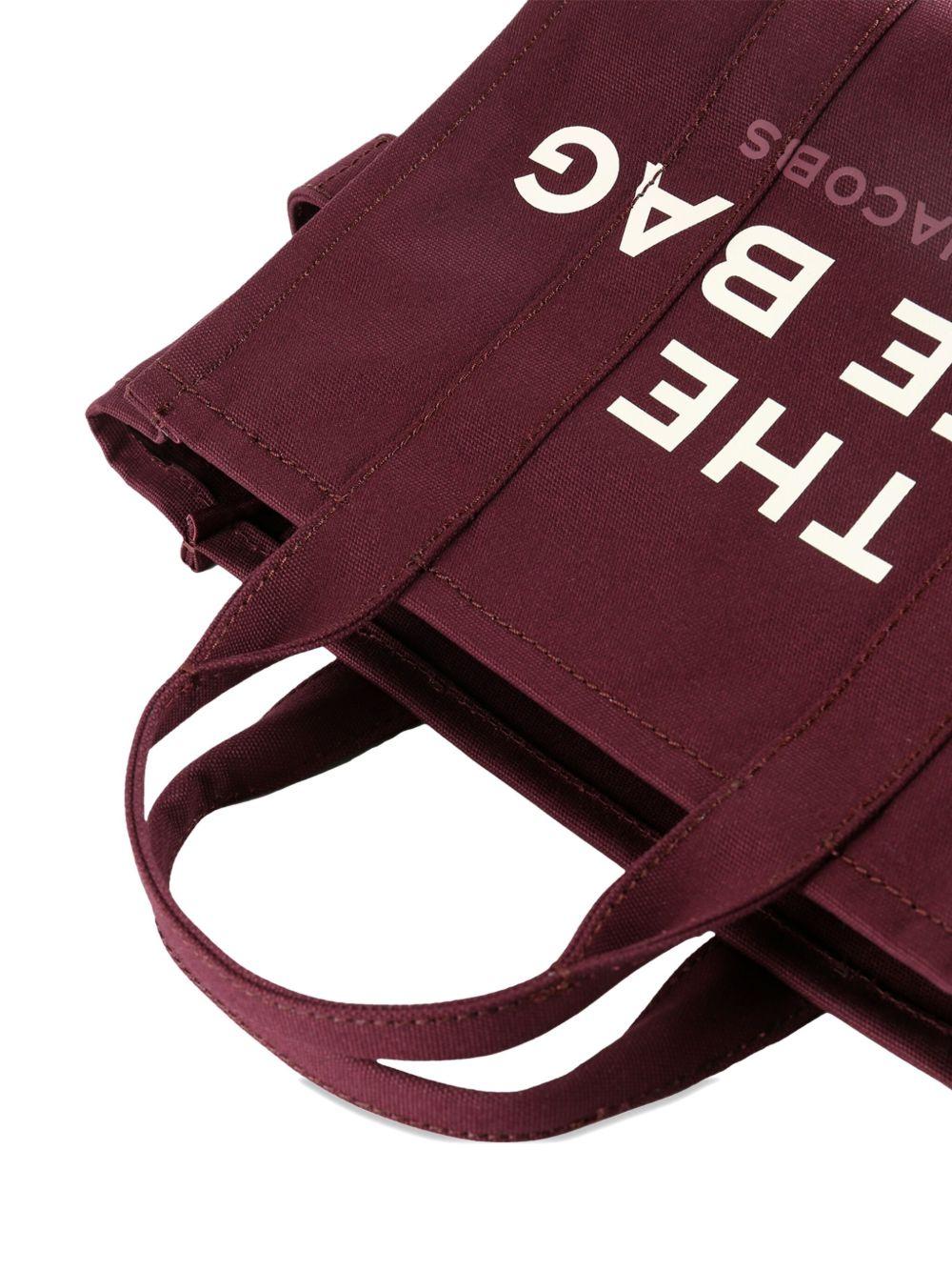 MARC JACOBS Borsa 'The Canvas Medium Tote Bag' in tela bordeaux 