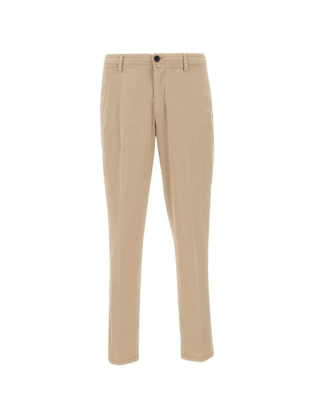PEUTEREY Pantaloni in cotone beige casual 