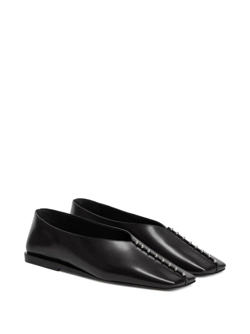 JIL SANDER Ballerine con borchie 