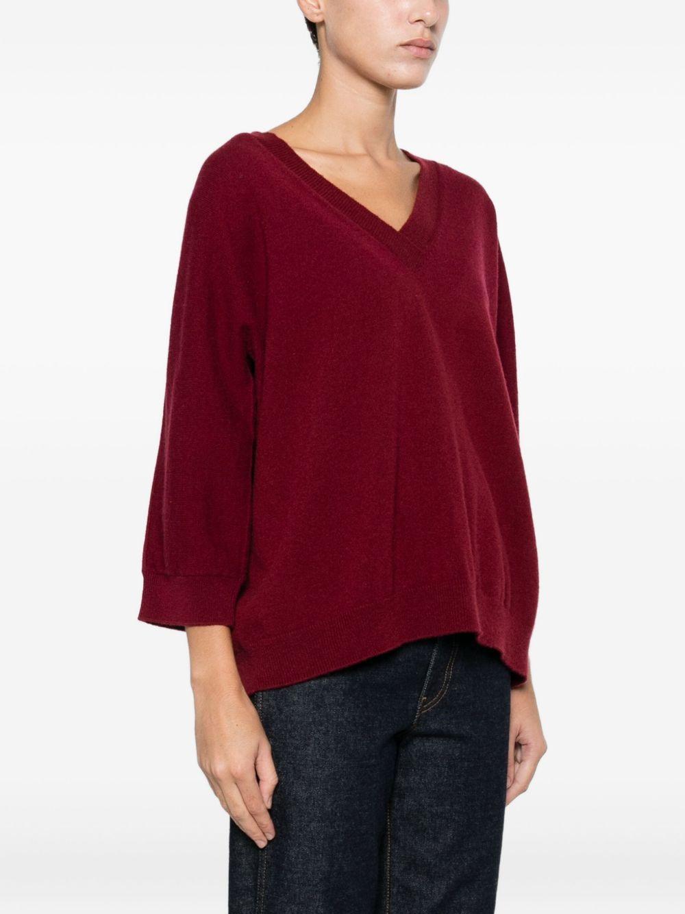 TABARONI Maglia con scollo a V 