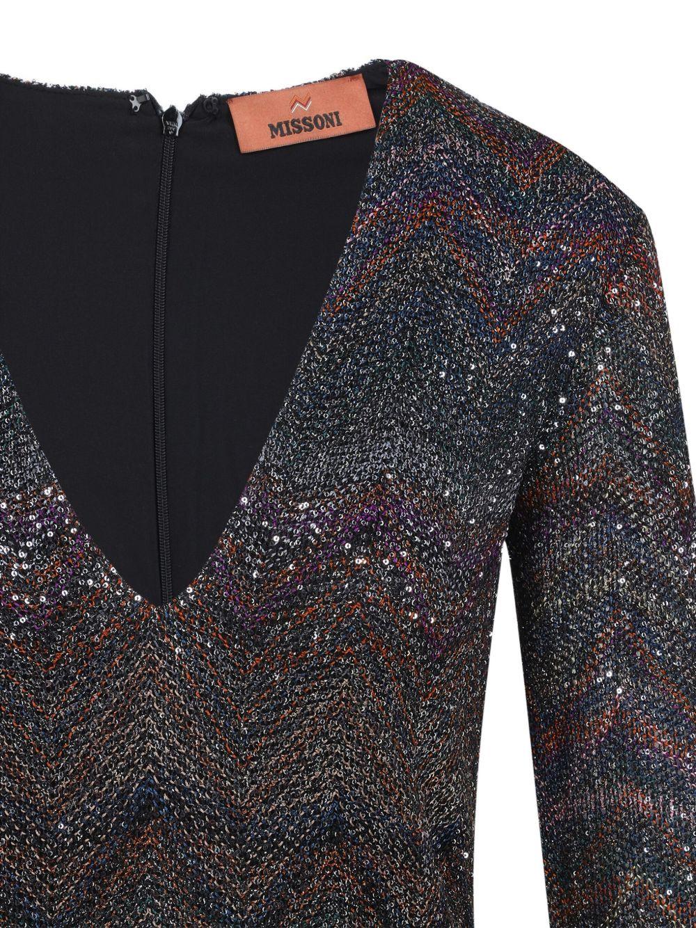 MISSONI Abito corto con paillettes 