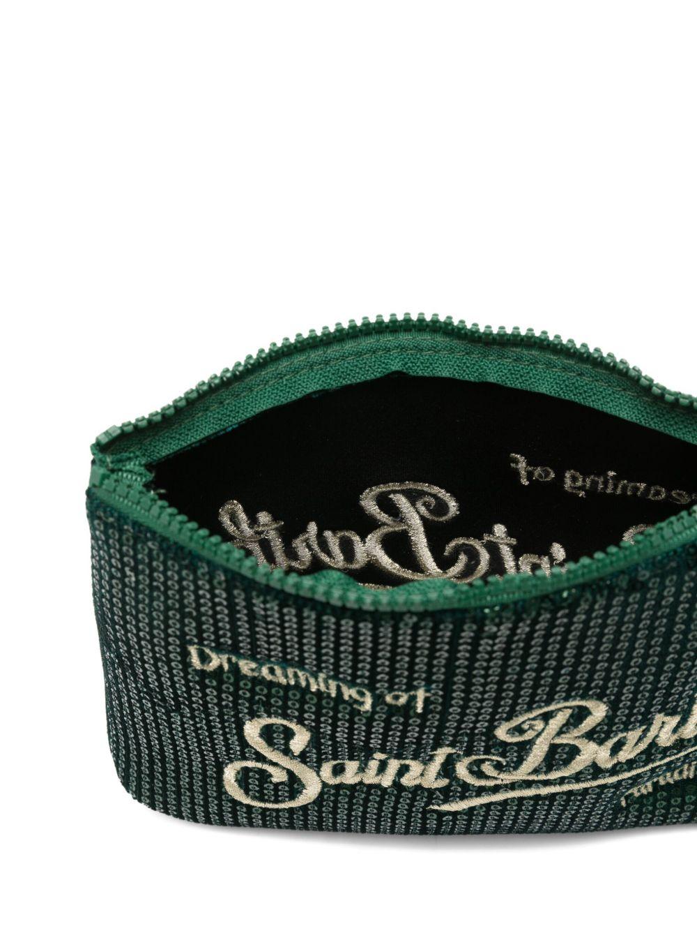 MC2 SAINT BARTH Pochette 'Aline Velvet Paillettes' 