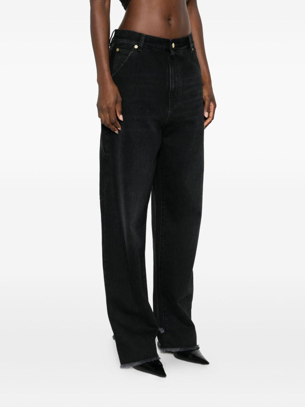 DARKPARK Jeans Lisa Belt Adorned Loose Fit 