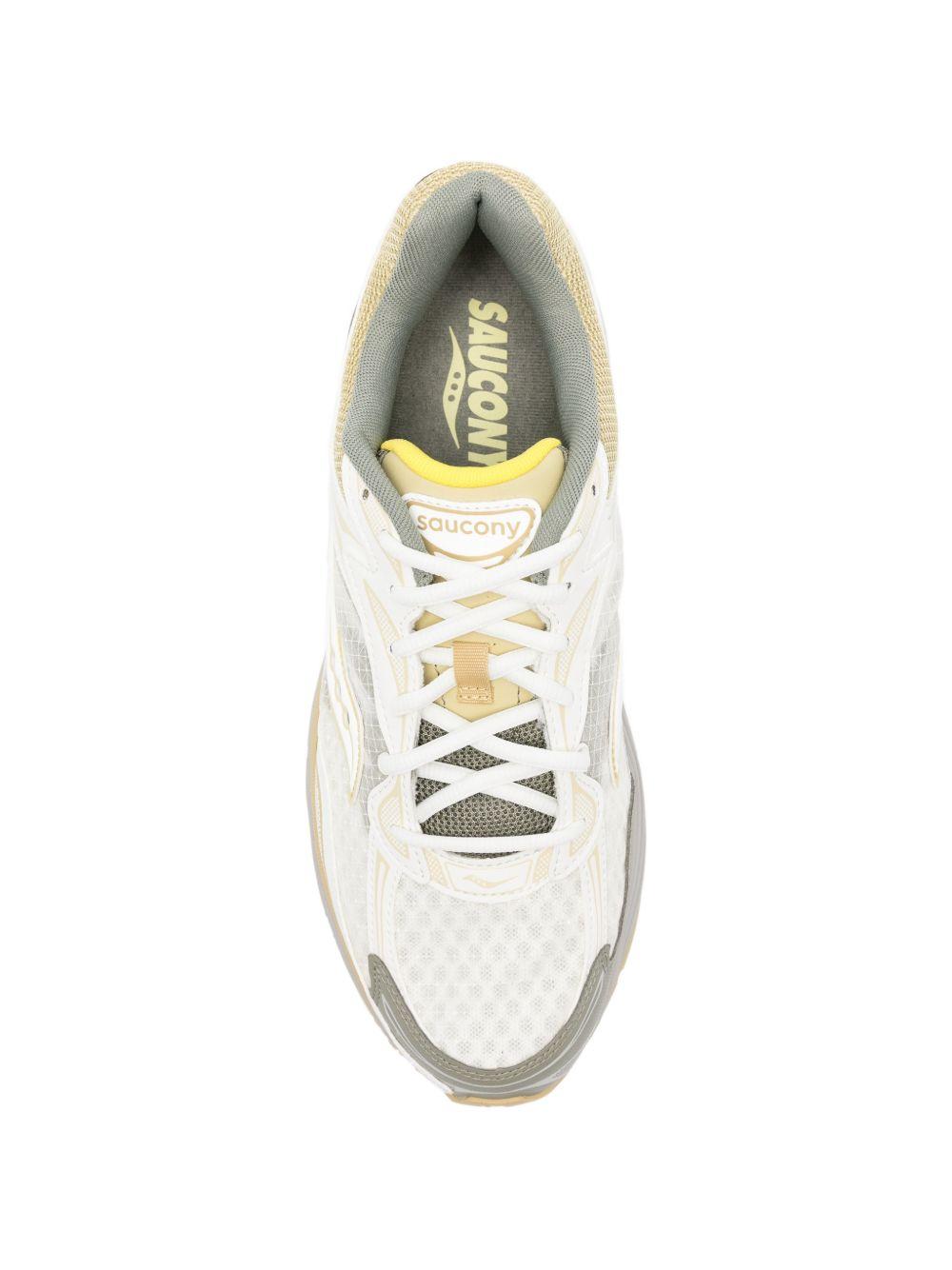 SAUCONY Sneakers Progrid Omni bianche e gialle 