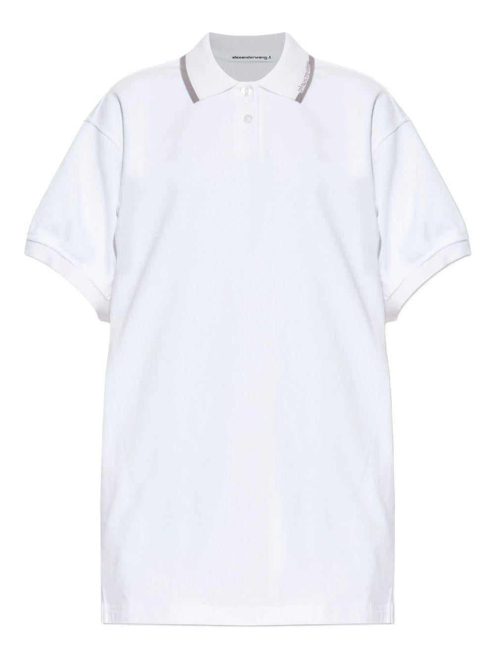ALEXANDER WANG Abito corto stile polo 