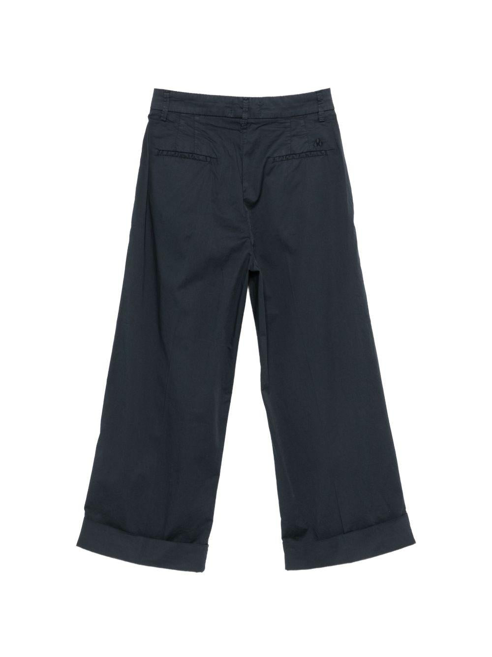 PEUTEREY Pantaloni Ralph in cotone elasticizzato blu navy 
