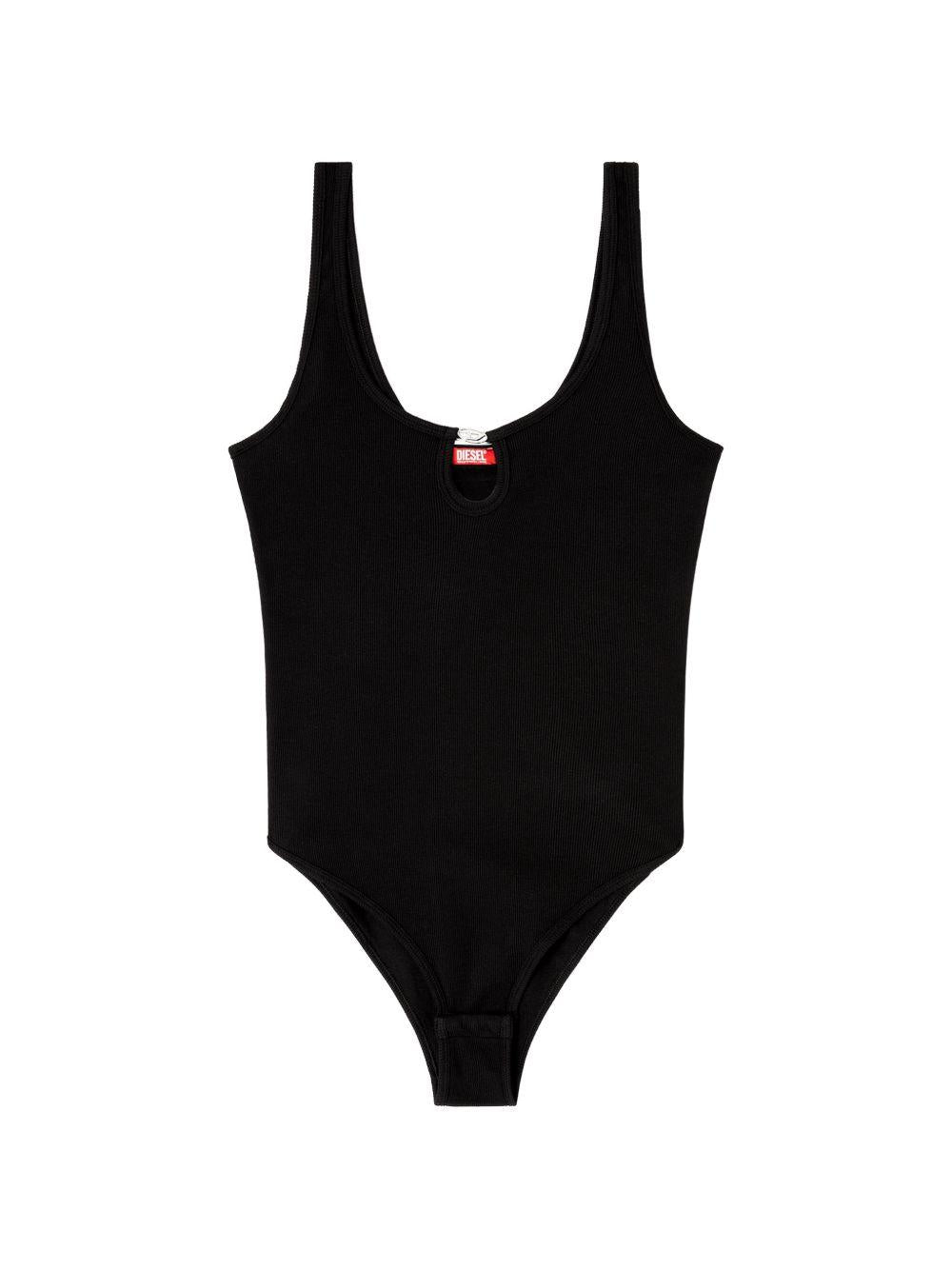 DIESEL Body nero in cotone elasticizzato 