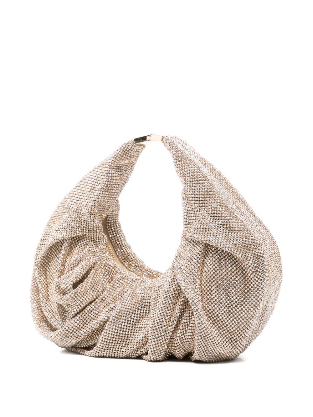 BENEDETTA BRUZZICHES Borsa 'Yennefer crystal' oro 