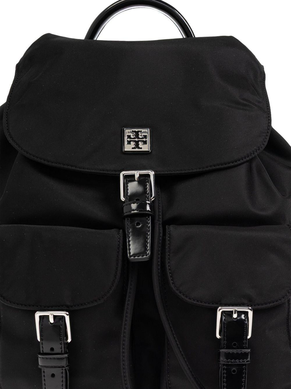 TORY BURCH Zaino nero in nylon 