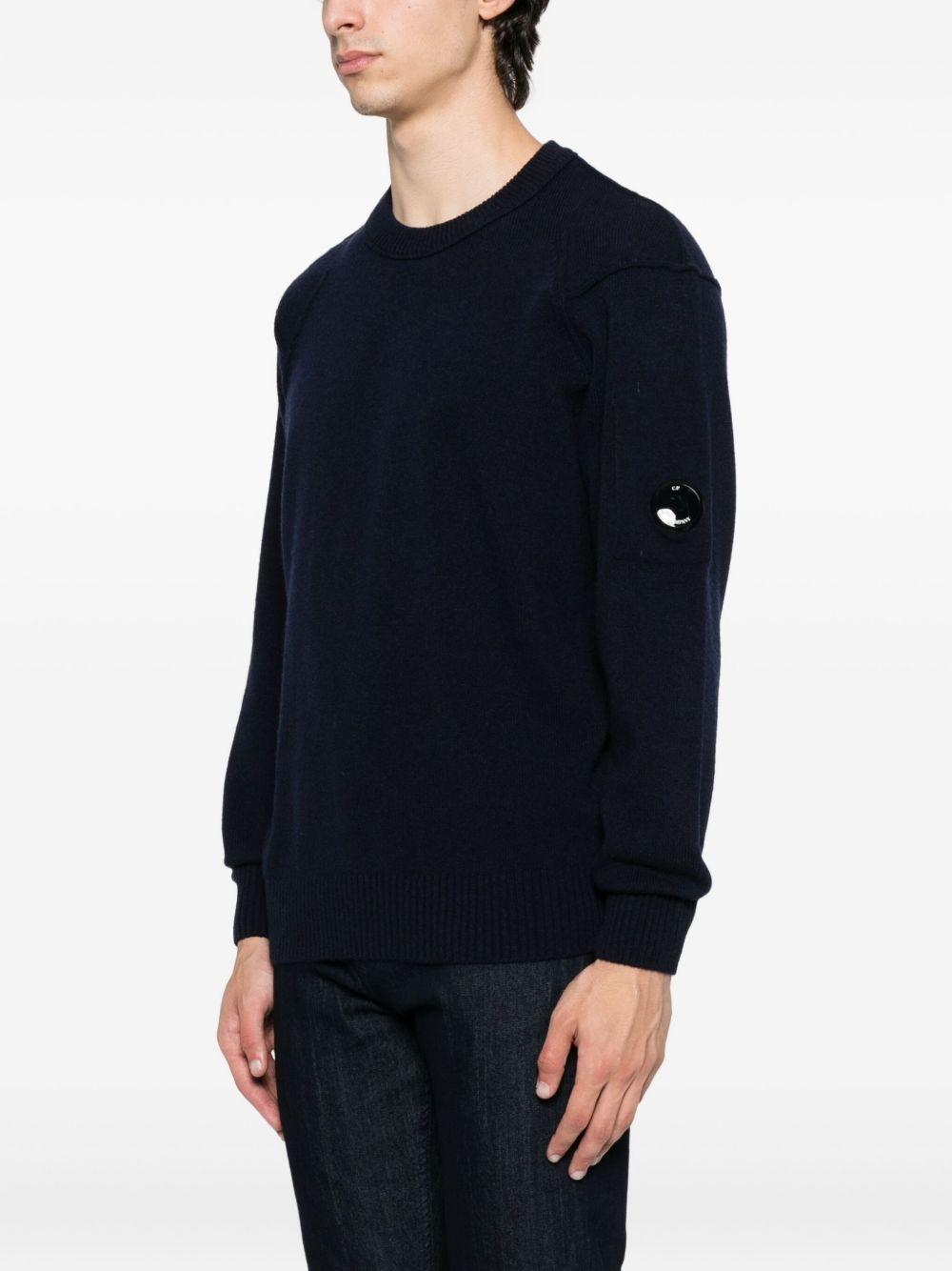 CP COMPANY Maglia girocollo blu navy 