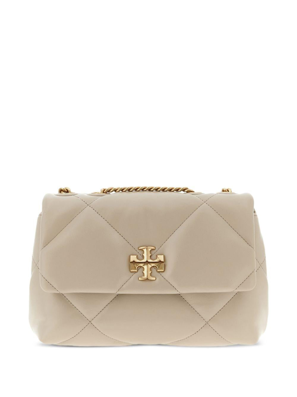 TORY BURCH Borsa a tracolla beige in pelle 