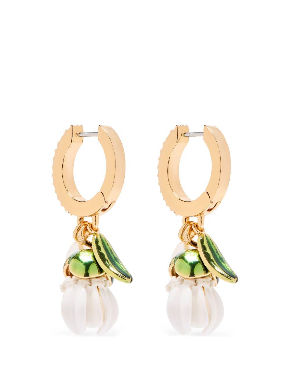 MARC JACOBS Orecchini The Rooted Daisy con fiore 