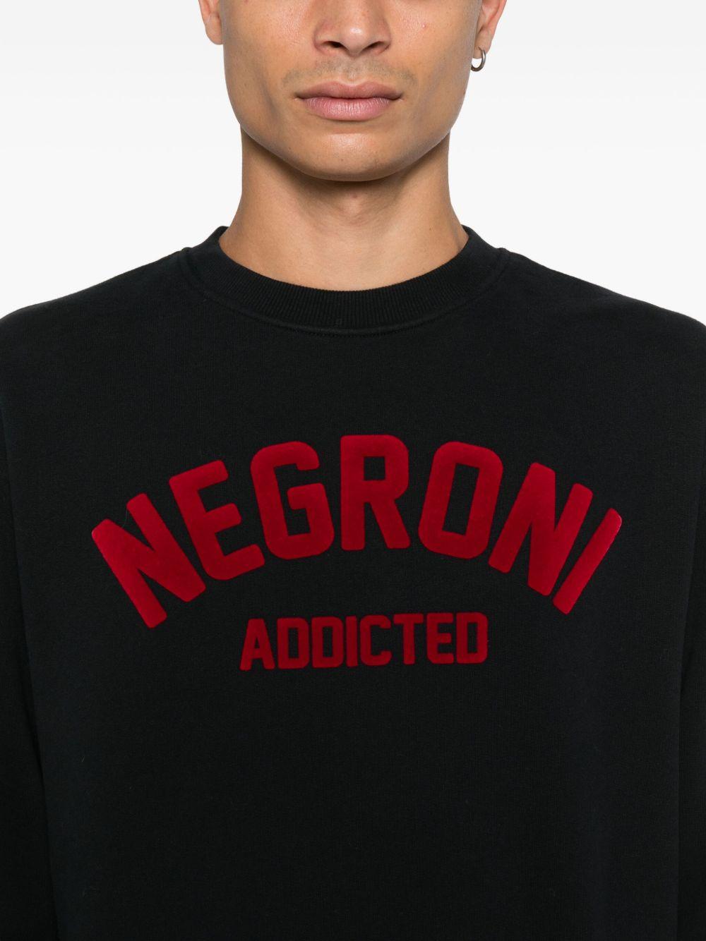 MC2 SAINT BARTH Felpa nera 'Soho' 