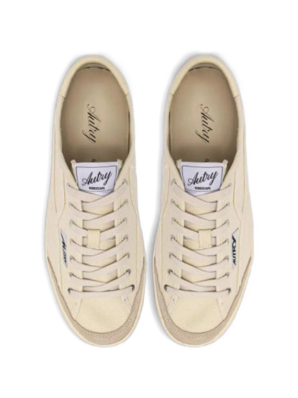 AUTRY Sneakers Windscape Low in canvas color crema 
