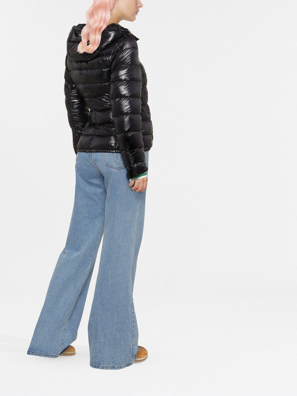 HERNO Piumino corto con cappuccio 