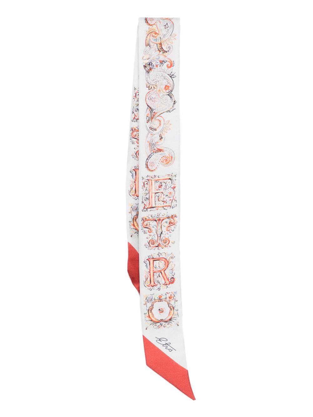 ETRO Foulard con stampa floreale 