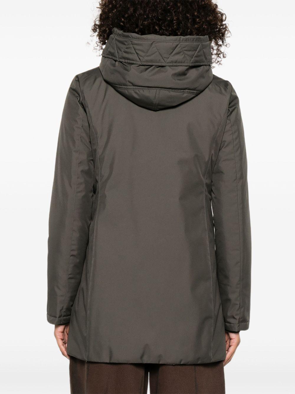 FAY Piumino Toggle coat in gabardina tecnica 