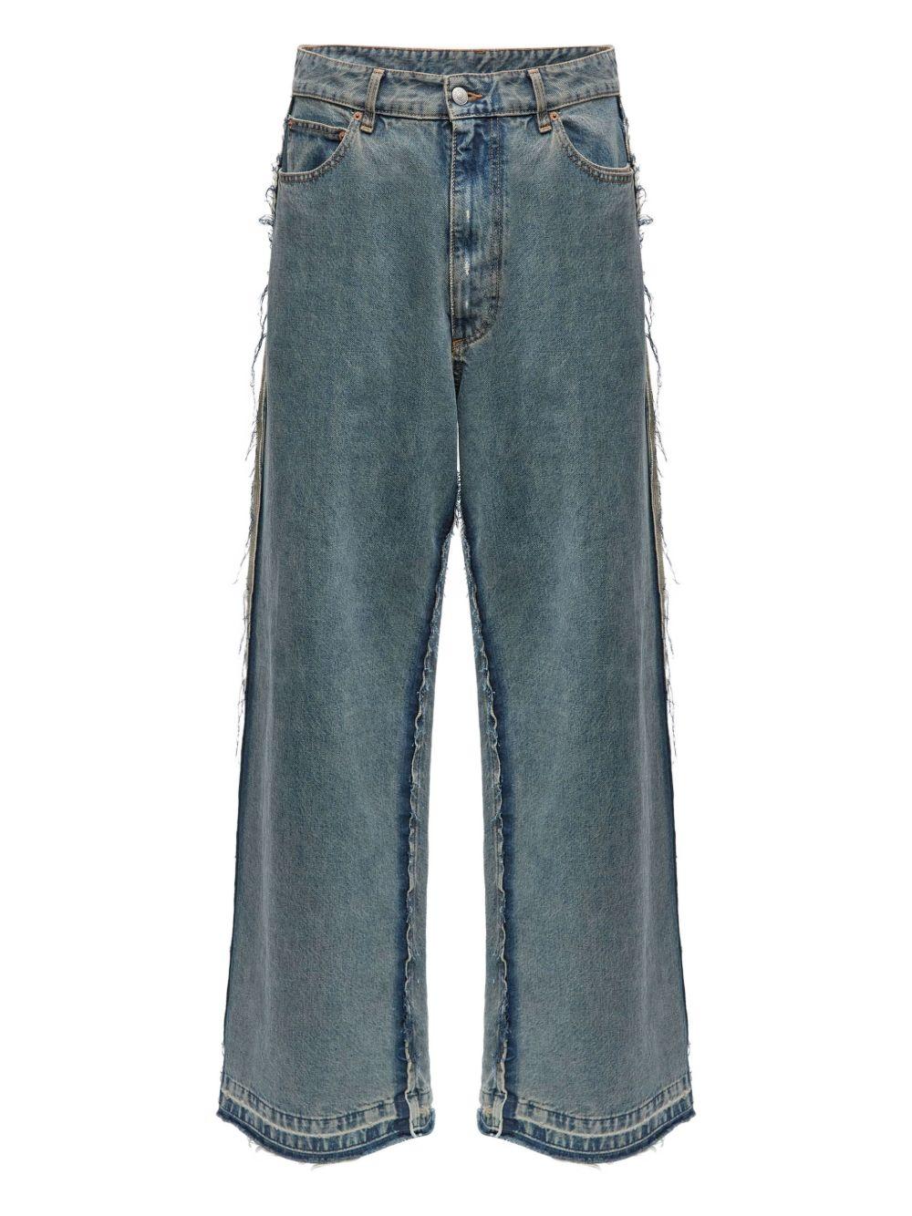 MM6 MAISON MARGIELA Jeans con cuciture in vista 