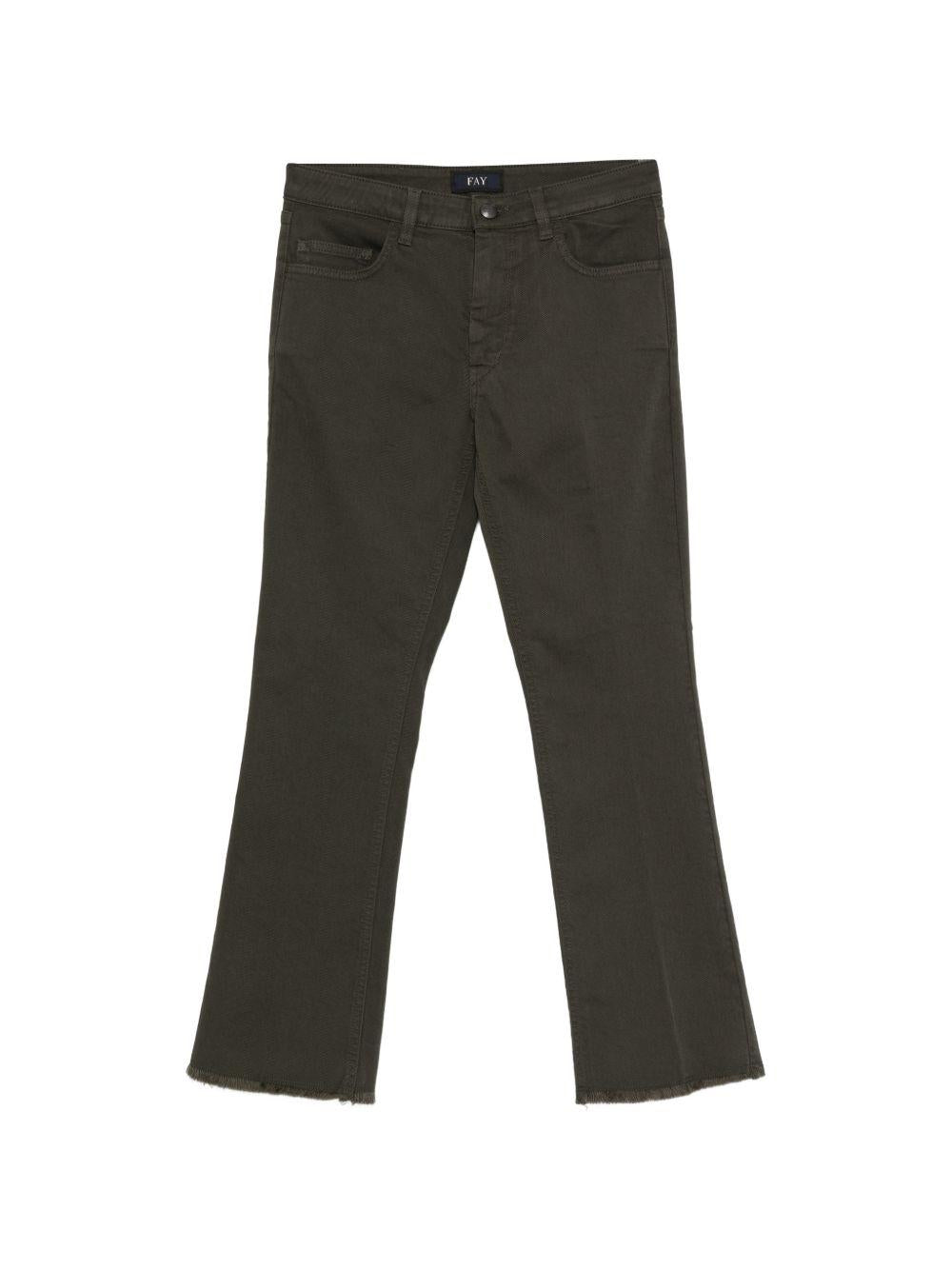 FAY Jeans scuri bootcut 