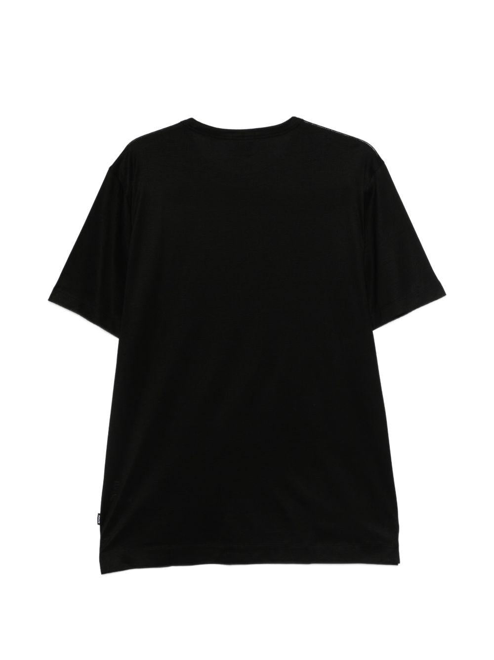 BOSS T-shirt Thompson a maniche corte nera 