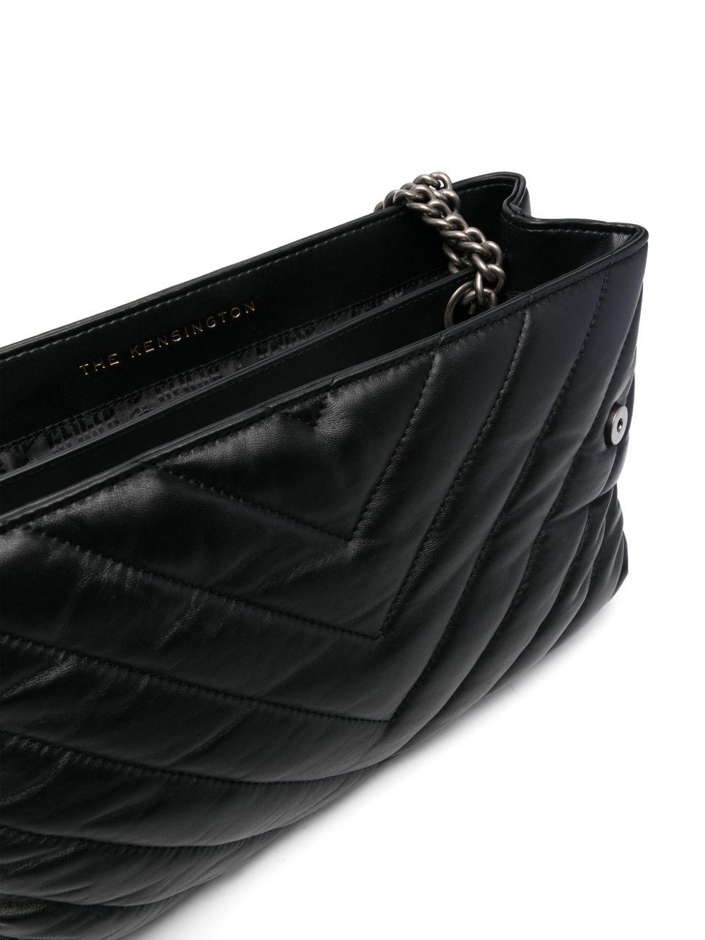 KURT GEIGER Borsa a spalla Kensington in pelle nera 