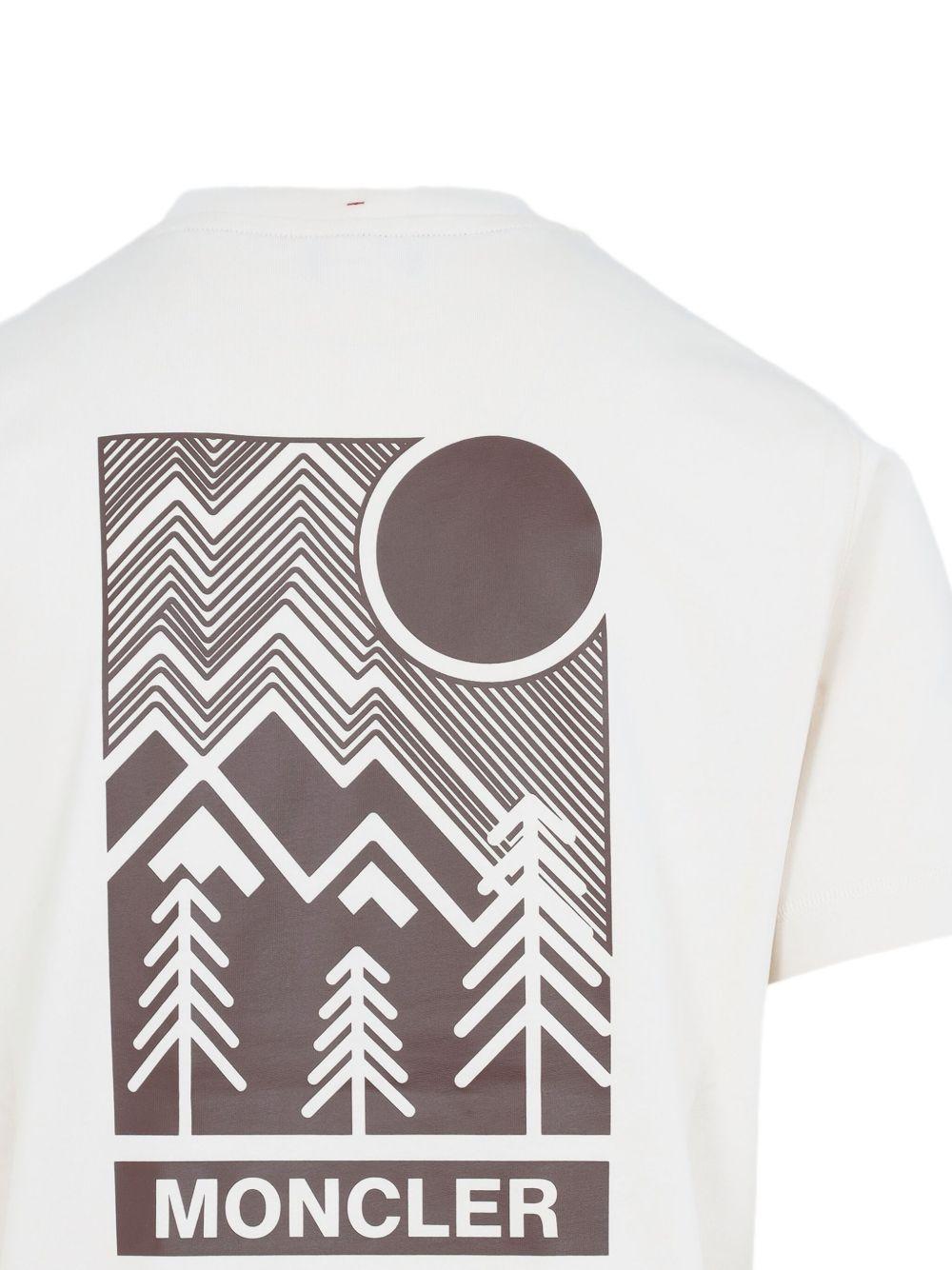 MONCLER GRENOBLE T-shirt con logo 
